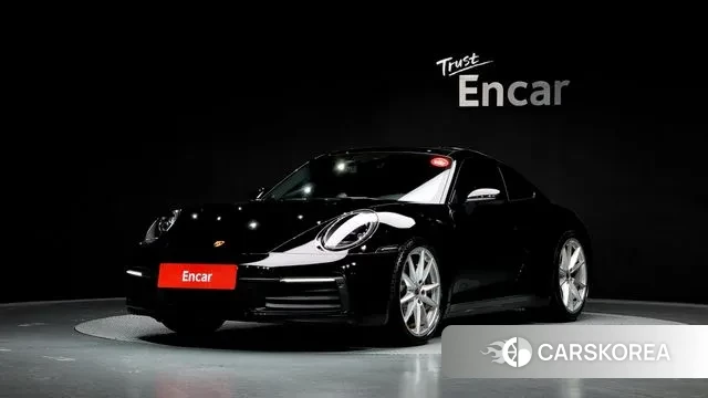 Porsche 911(992) 2020 Черный из Кореи