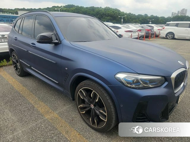 BMW X3 (G01) 2023 Синий из Кореи