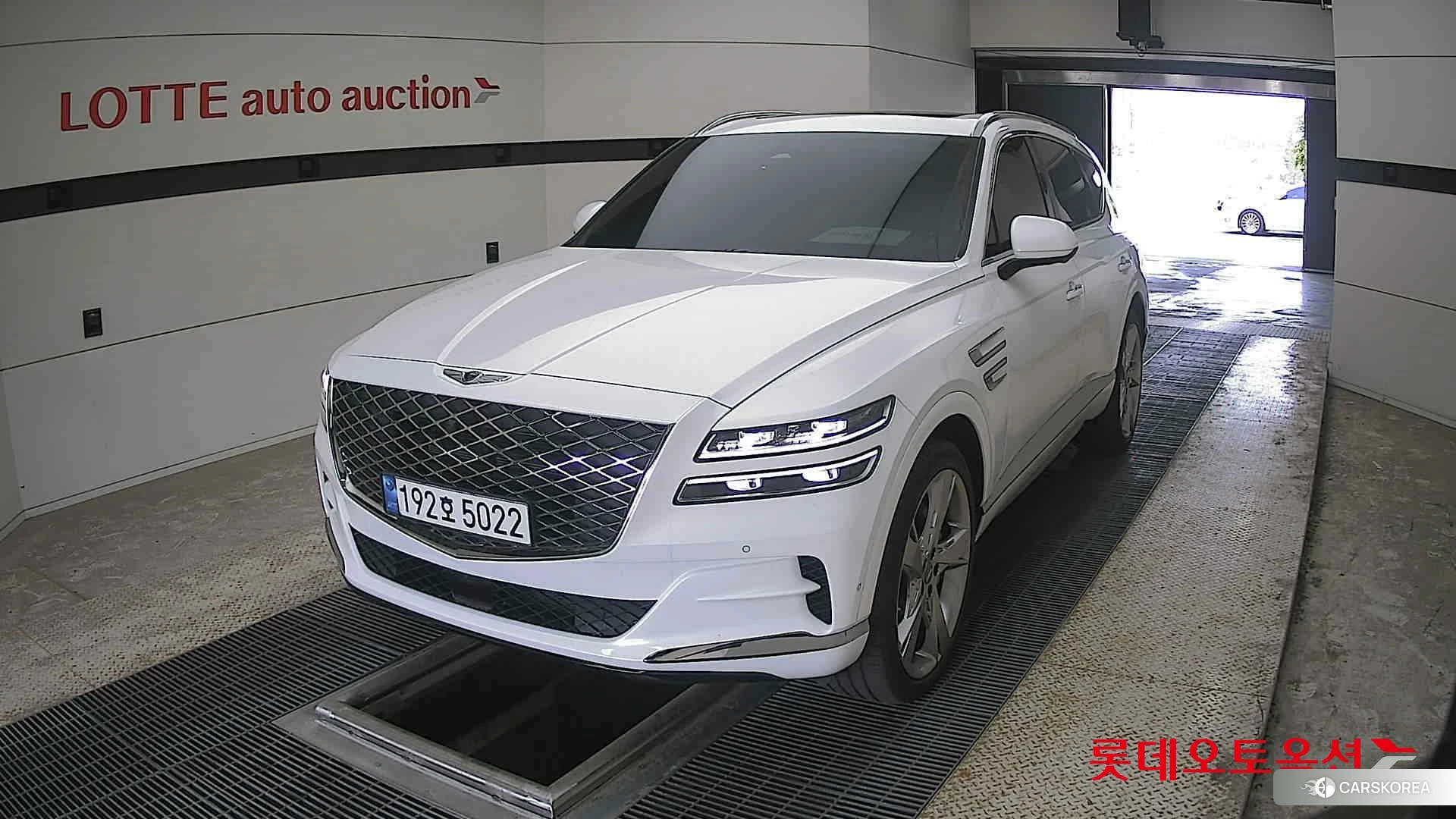Hyundai GV80 2022 Uyuni White из Кореи