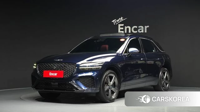 Genesis GV70 2021 Синий из Кореи