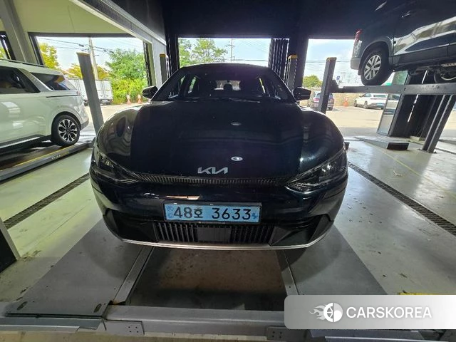Kia EV6 2021 Синий из Кореи
