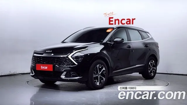 Kia Sportage 5th Generation Hybrid 2023 Черный из Кореи