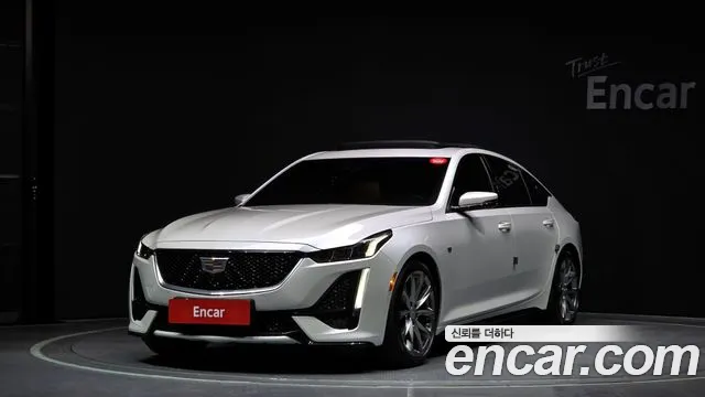 Cadillac CT5 2020 Белый из Кореи
