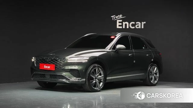 Genesis GV70 2024 Темно-зеленый из Кореи