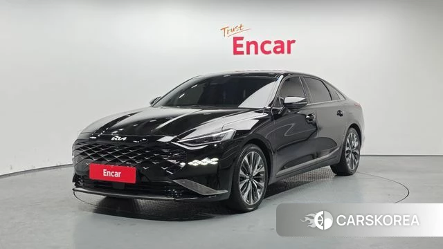 Kia K8 2021 Черный из Кореи