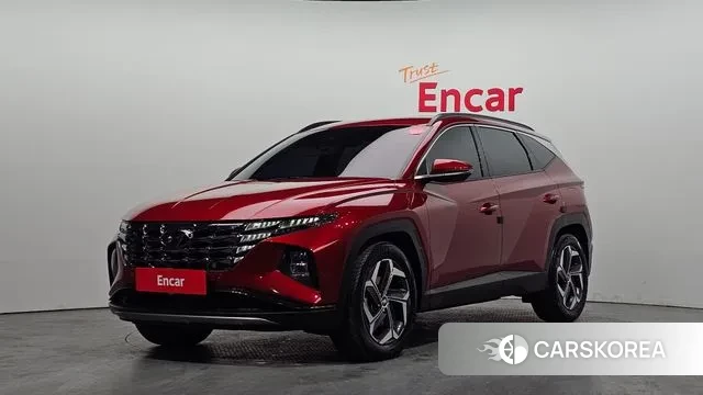 Hyundai Tucson (NX4) 2022 Красный из Кореи