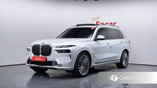 BMW X7 (G07) 2024 Белый из Кореи