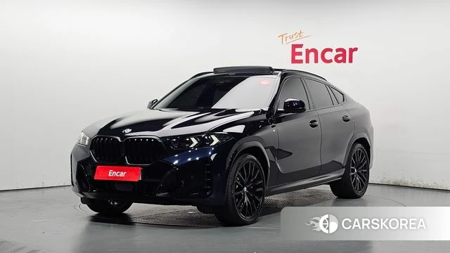 BMW X6 (G06) 2025 Черный из Кореи