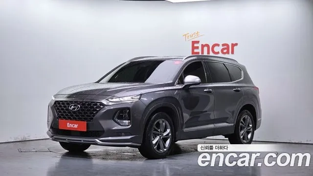 Hyundai Santa Fe TM 2018 Серый из Кореи