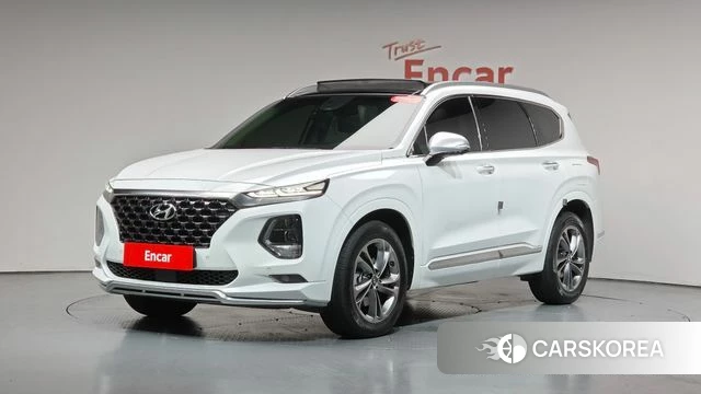 Hyundai Santa Fe TM 2018 Белый из Кореи