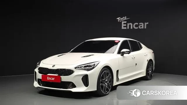 Kia Stinger Meister 2021 Белый из Кореи