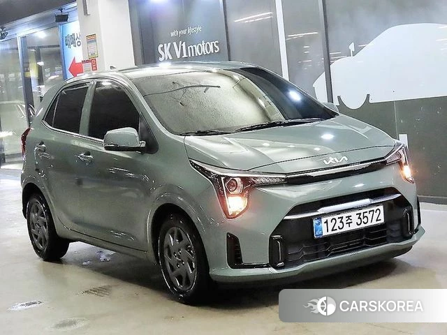 Kia The New Morning (JA) 2025 Светло-зеленый из Кореи