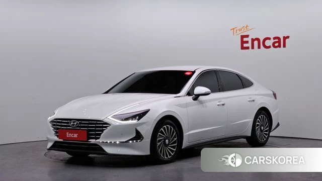 Hyundai Sonata Hybrid (DN8) 2020 Белый из Кореи