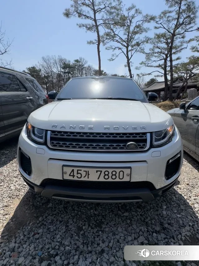 Land Rover Range Rover Evoque 2018 Белый из Кореи