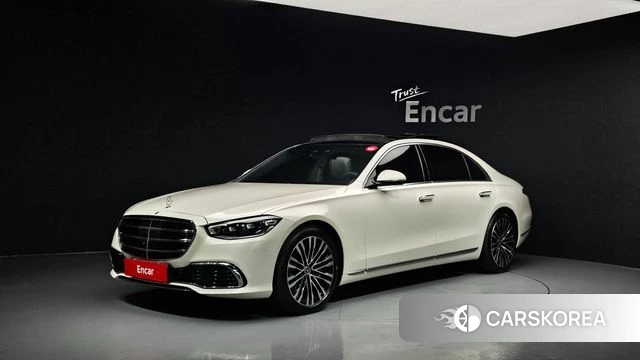 Mercedes-Benz S-Class W223 2022 Белый из Кореи