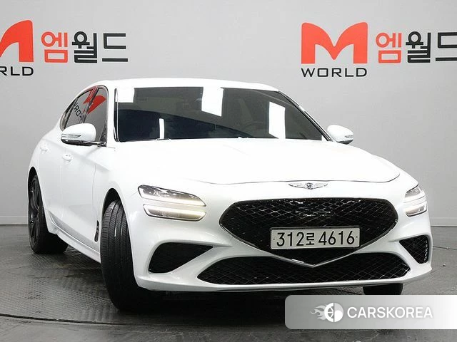Genesis The New G70 2022 Белый из Кореи
