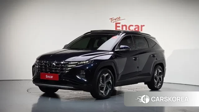 Hyundai Tucson (NX4) 2023 Синий из Кореи