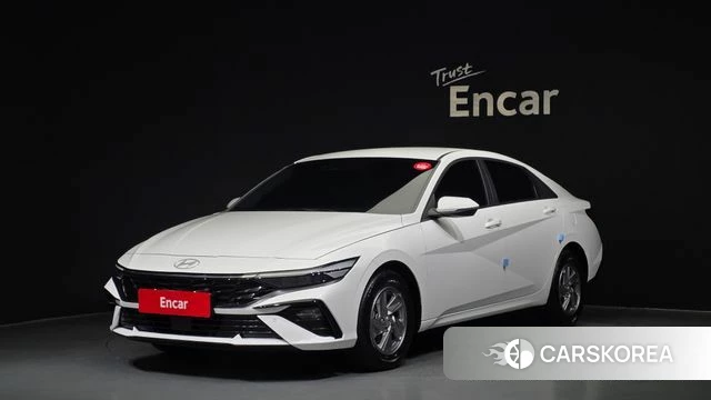 Hyundai The New Avante (CN7) 2023 Белый из Кореи