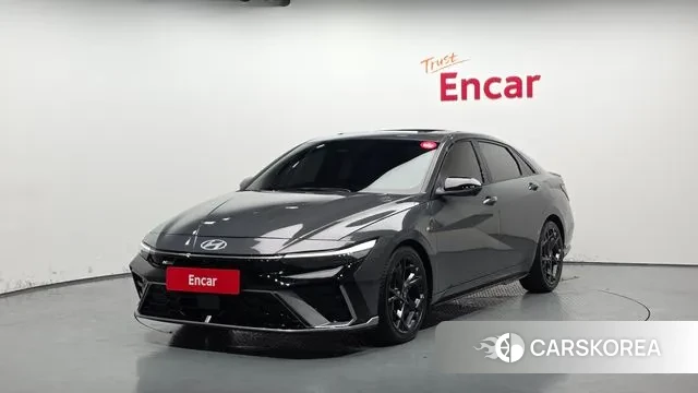 Hyundai The New Avante (CN7) 2023 Серый из Кореи