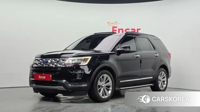 Ford Explorer 2019 Черный из Кореи