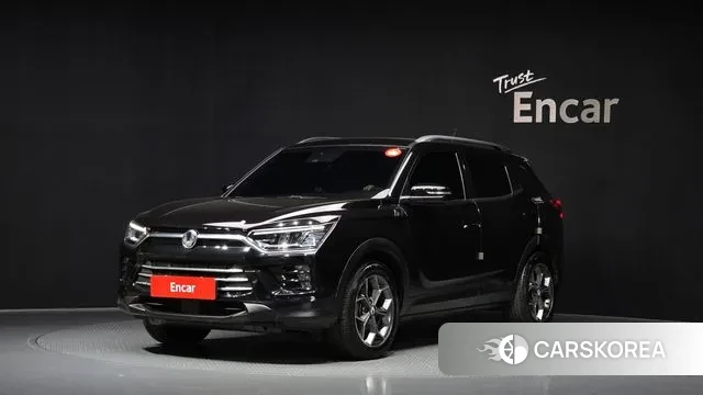 Ssangyong Beautiful Korando 2019 Черный из Кореи