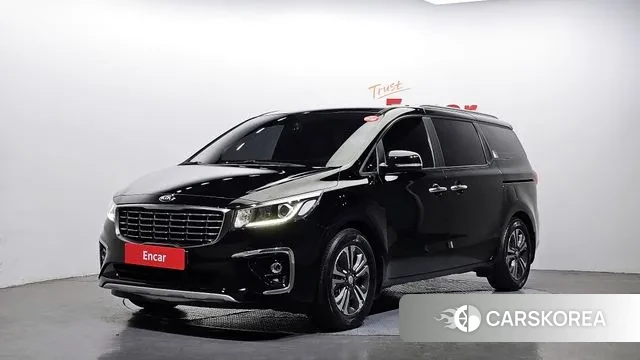 Kia The New Carnival 2018 Черный из Кореи