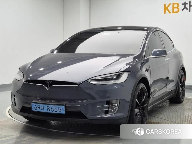 Tesla Model X 2020 Серый из Кореи