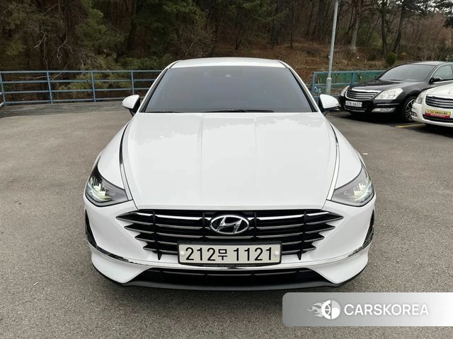 Hyundai Sonata (DN8) 2019 Белый из Кореи