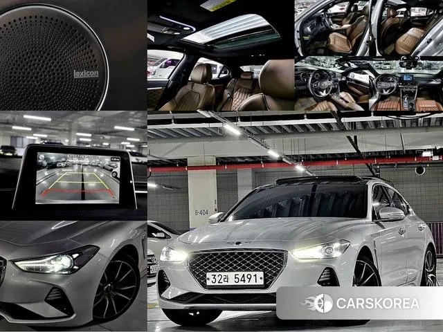 Genesis G70 2018 Серебряный из Кореи