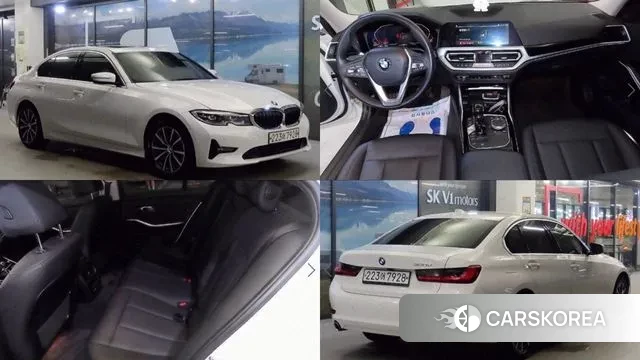 BMW 3 Series (G20) 2019 Белый из Кореи