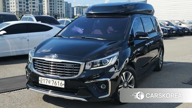 Kia The New Carnival 2019 Черный из Кореи