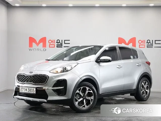 Kia Sportage The Bold 2021 Серебряный из Кореи