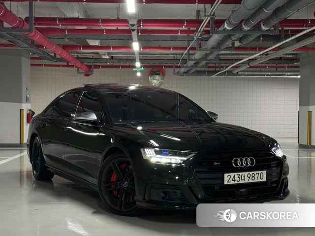 Audi S8 (D5) 2020 Черный из Кореи