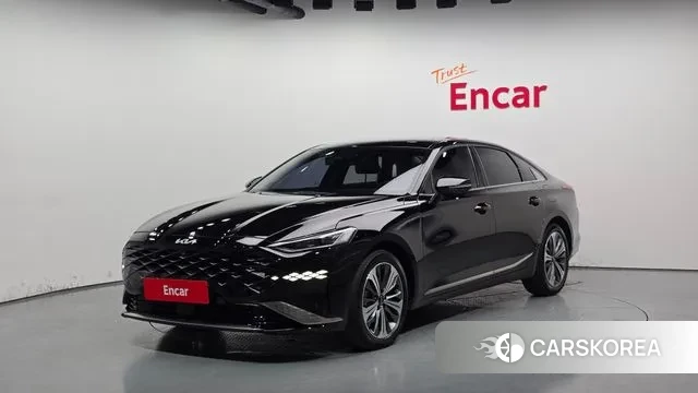 Kia K8 Hybrid 2021 Черный из Кореи