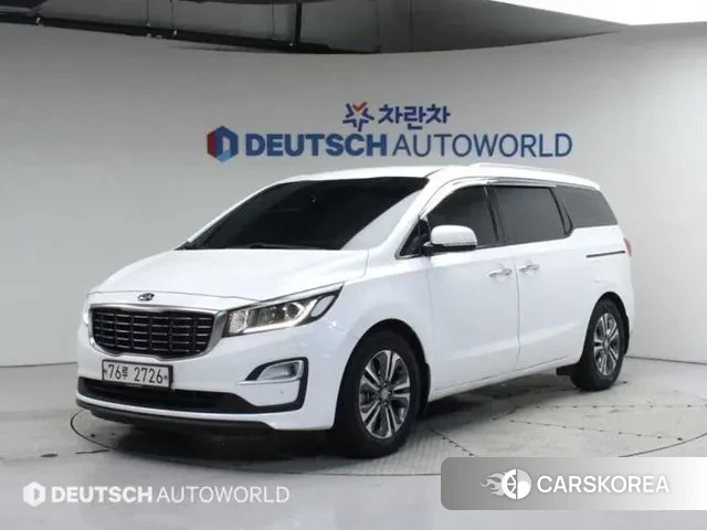 Kia The New Carnival 2019 Белый из Кореи