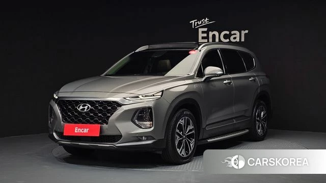 Hyundai Santa Fe TM 2018 Серый из Кореи