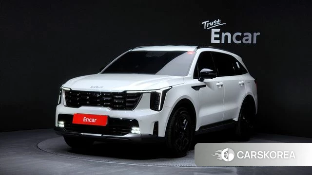 Kia The New Sorento 4th Generation 2023 Белый из Кореи