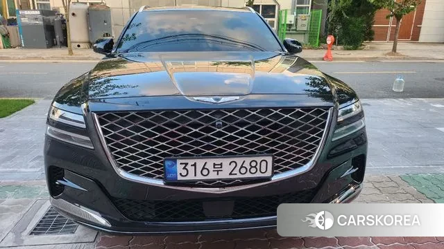 Genesis GV80 2020 Черный из Кореи