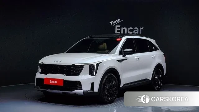 Kia The New Sorento 4th Generation 2023 Белый из Кореи