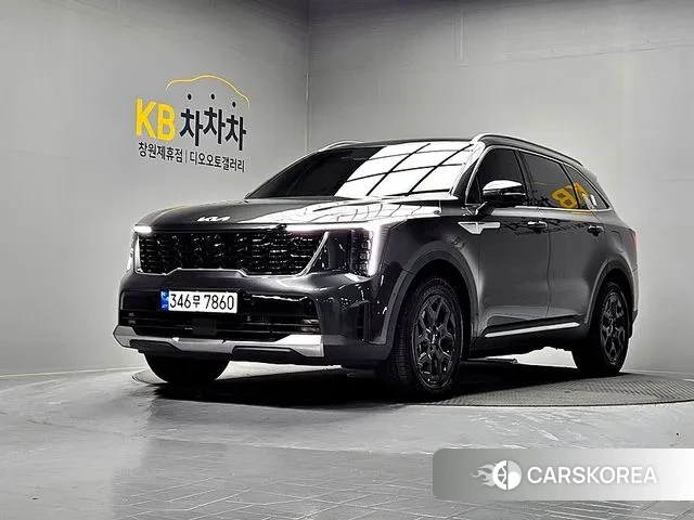 Kia The New Sorento 4th Generation 2023 Серый из Кореи