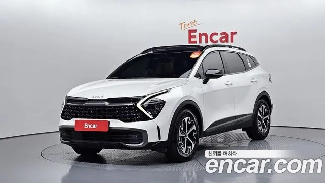 Kia Sportage 5th Generation Hybrid 2023 Белый из Кореи