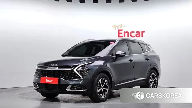 Kia Sportage 5th Generation Hybrid 2022 Серый из Кореи