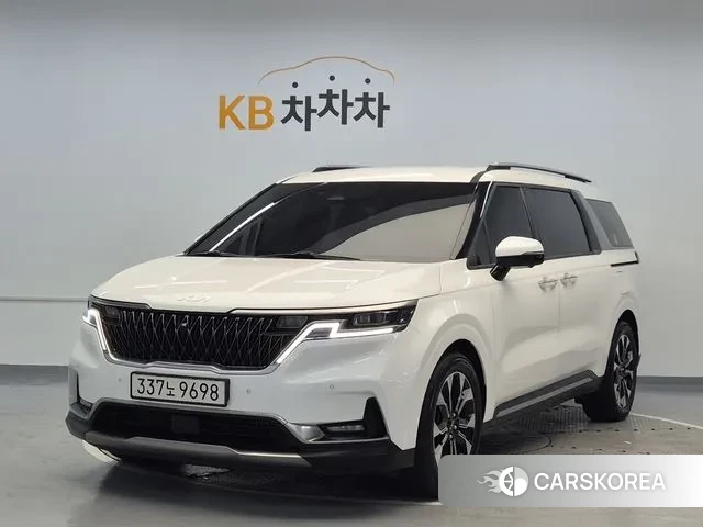 Kia Carnival 4th generation 2021 Белый из Кореи