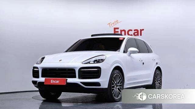Porsche Cayenne (PO536) 2023 Белый из Кореи
