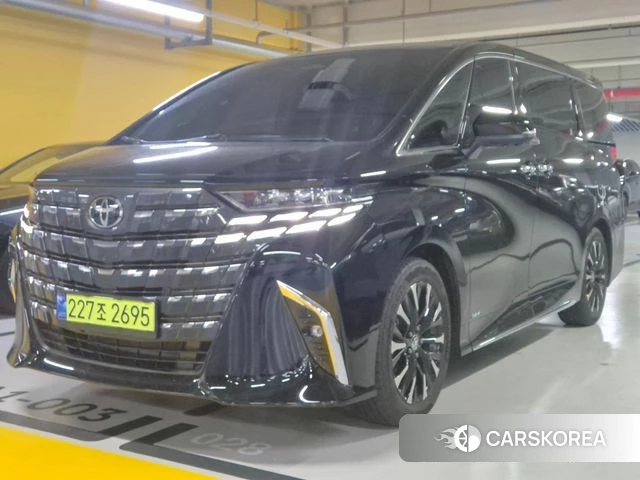 Toyota Alphard 4th Generation 2024 Черный из Кореи