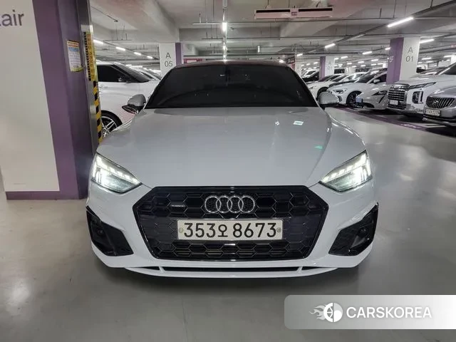 Audi A5 (F5) 2020 Белый из Кореи
