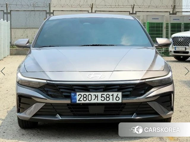 Hyundai The New Avante (CN7) 2025 Серый из Кореи