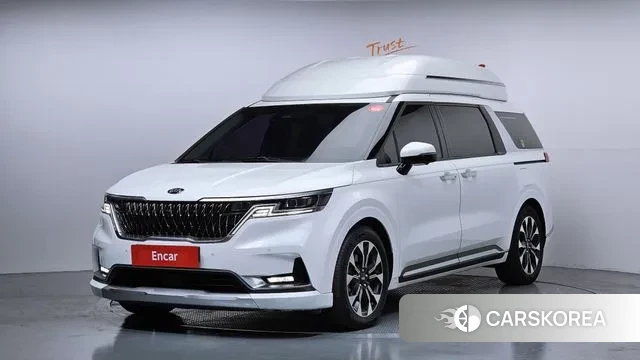 Kia Carnival 4th generation 2021 Белый из Кореи