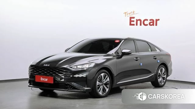 Kia K8 Hybrid 2022 Серый из Кореи
