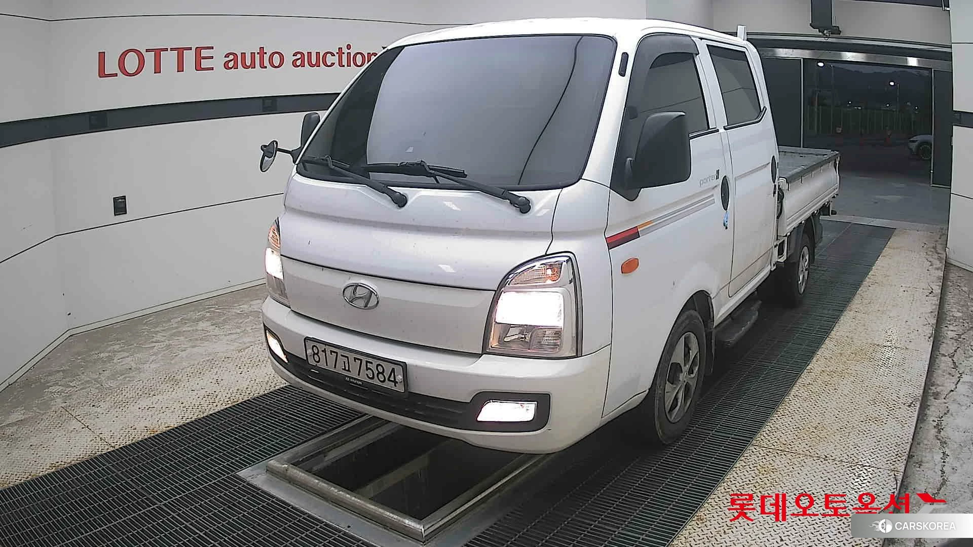 Hyundai Porter II 2022 Белый из Кореи